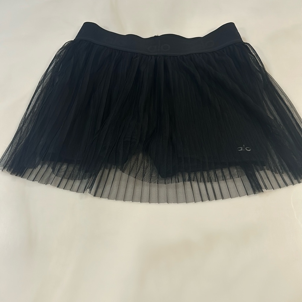 Alo Mesh Tennis Skirt